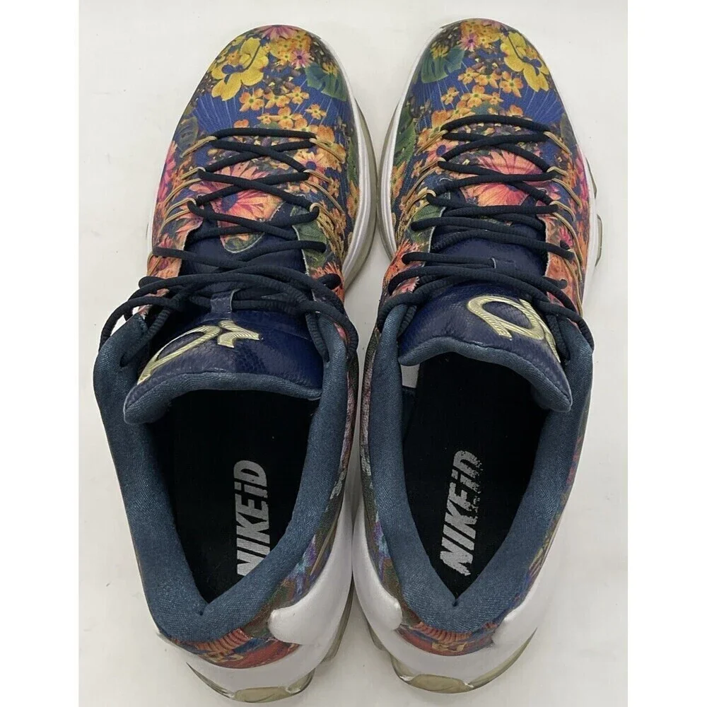 Nike ID 2016 KD Kevin Durant Floral Print US Size 17 818303-903